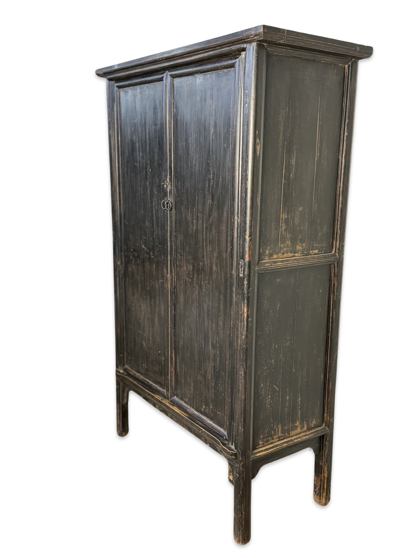Wandkast zwart 2 deurs Kast 2Dr zwart/f uniek