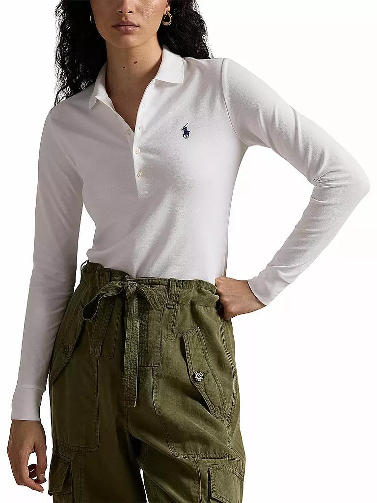 POLO RALPH LAUREN Damen Poloshirt JULIE weiss
