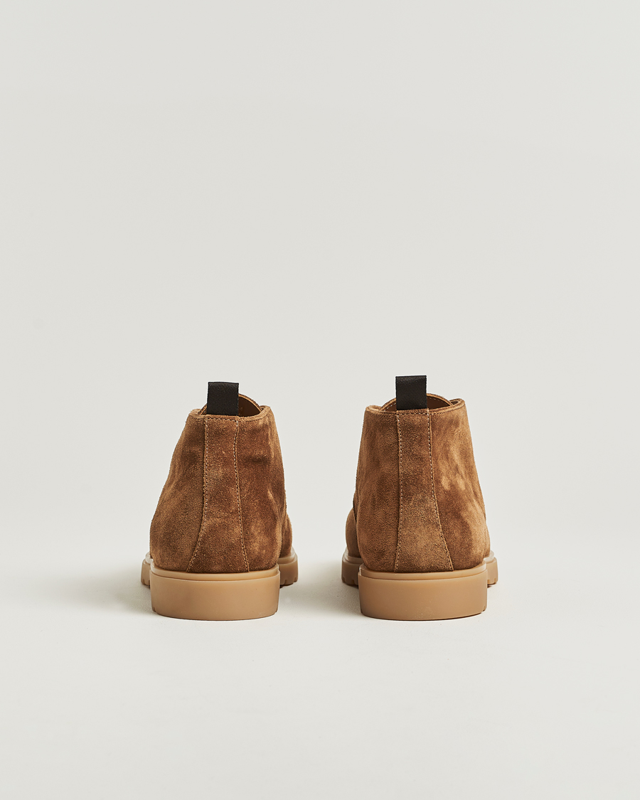 Kiton Chukka Boots Brown Suede