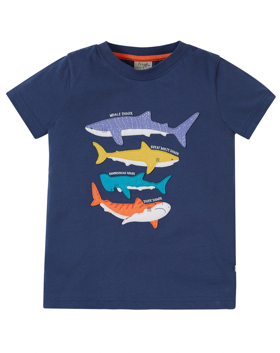 T-Shirt SHARKS in navy