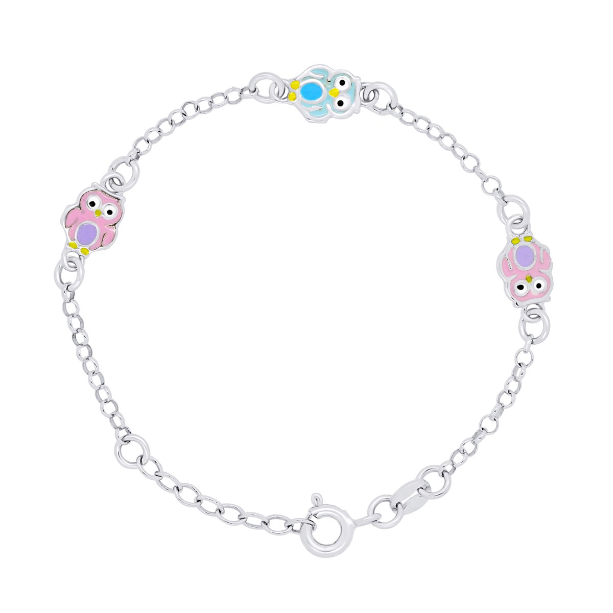 Bracelet CHOUETTES - Argent 925