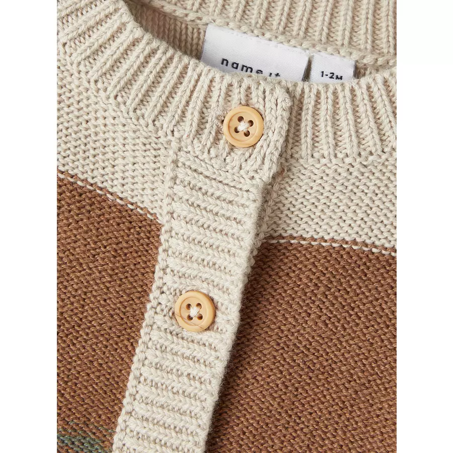 name it Strickjacke Nbmtasimon Laurel Wreath