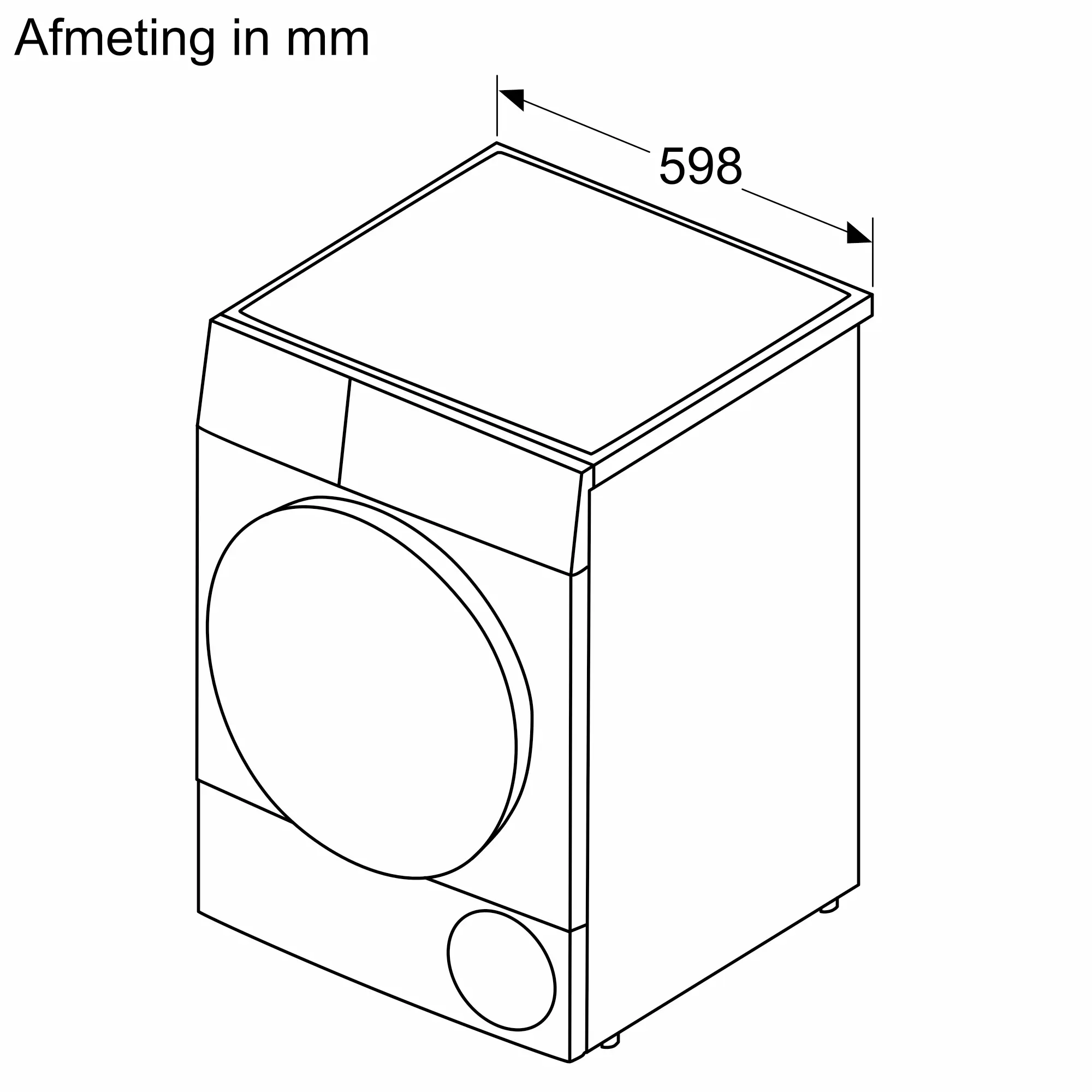 Serie 8 Warmtepompdroger 9 kg