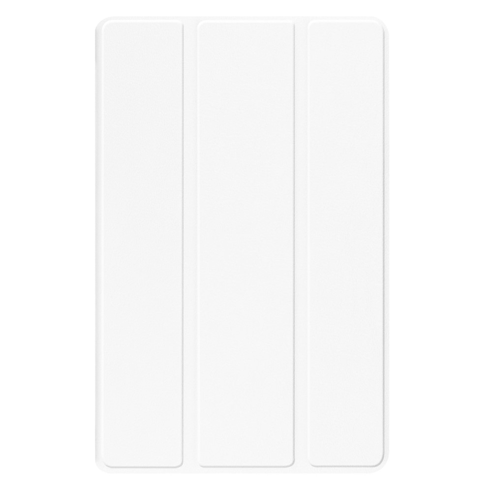 Samsung Galaxy Tab A11  Plus / A9  Plus Leder Tasche Flip Cover Hülle - Weiss