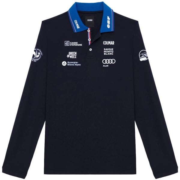 Polo COLMAR MEN POLO REPLICA BLUE-ABYSS