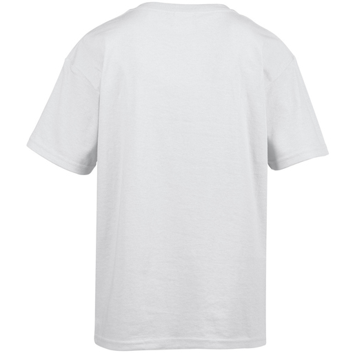 Camiseta básica de manga curta Gildan, elegante e macia
