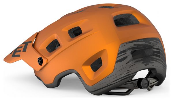 Casque All-Mountain MET Terranova Orange Titanium Mat