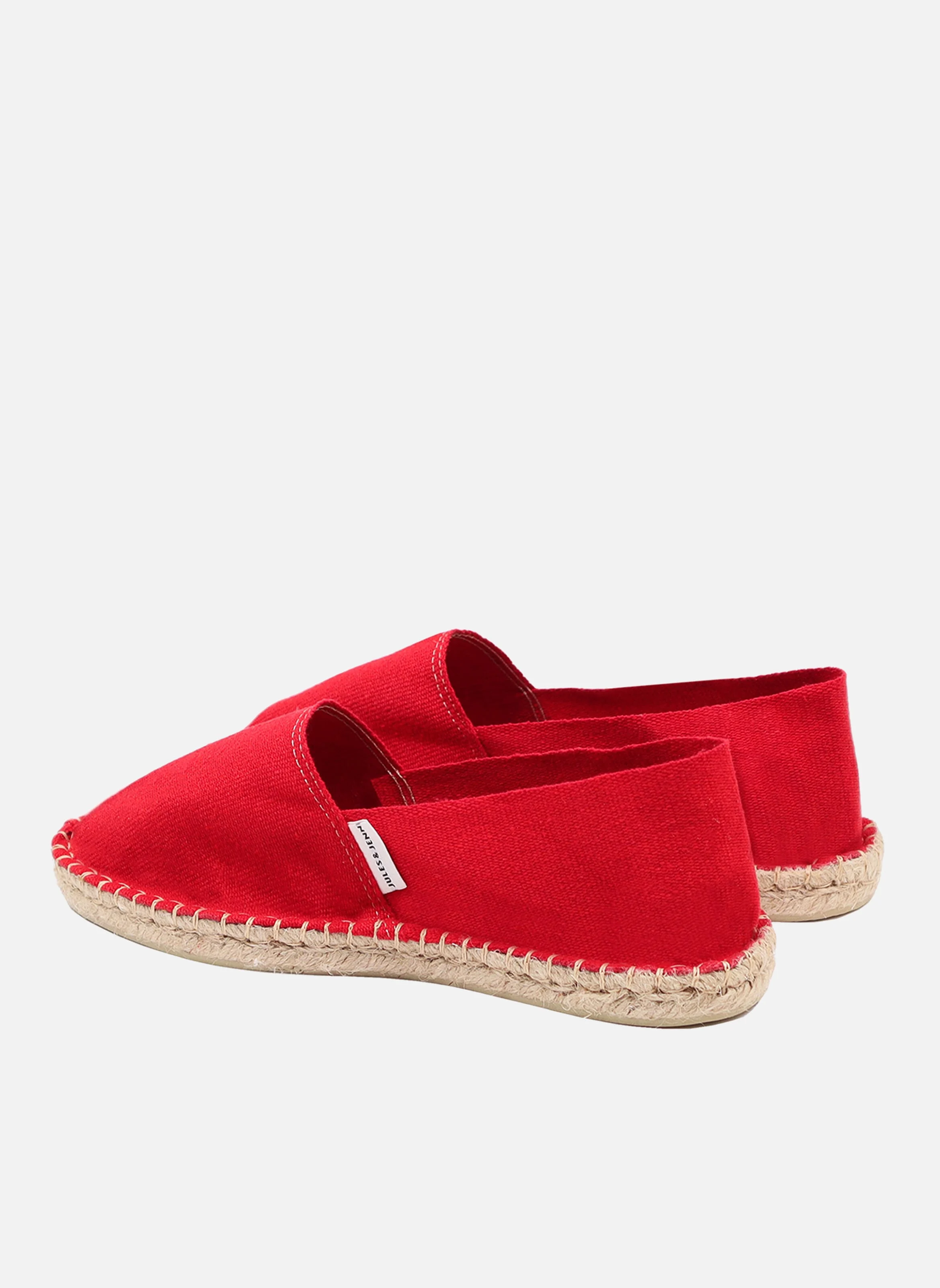 Espadrilles toile | Rouge