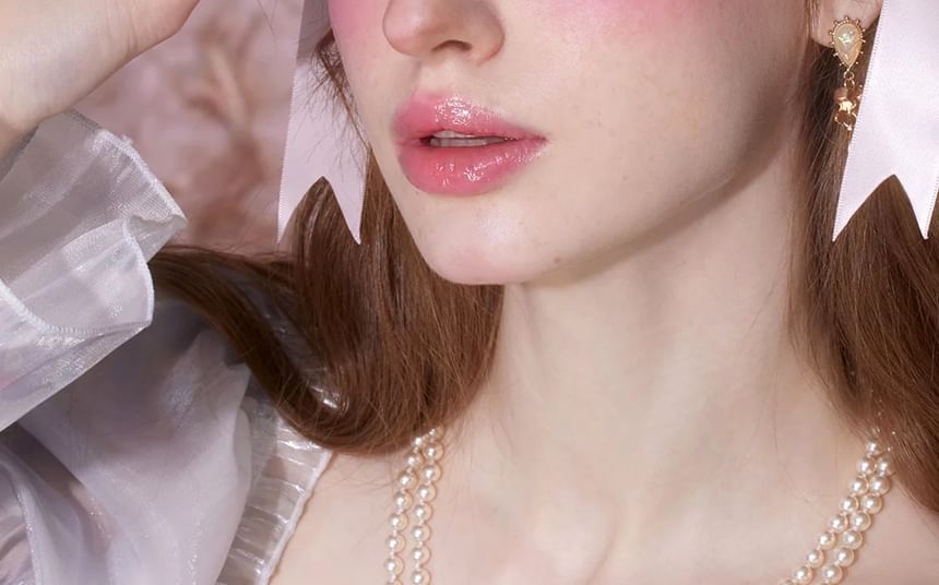 Flower Knows - Violet Strawberry Rococo Embossed Blush - G02