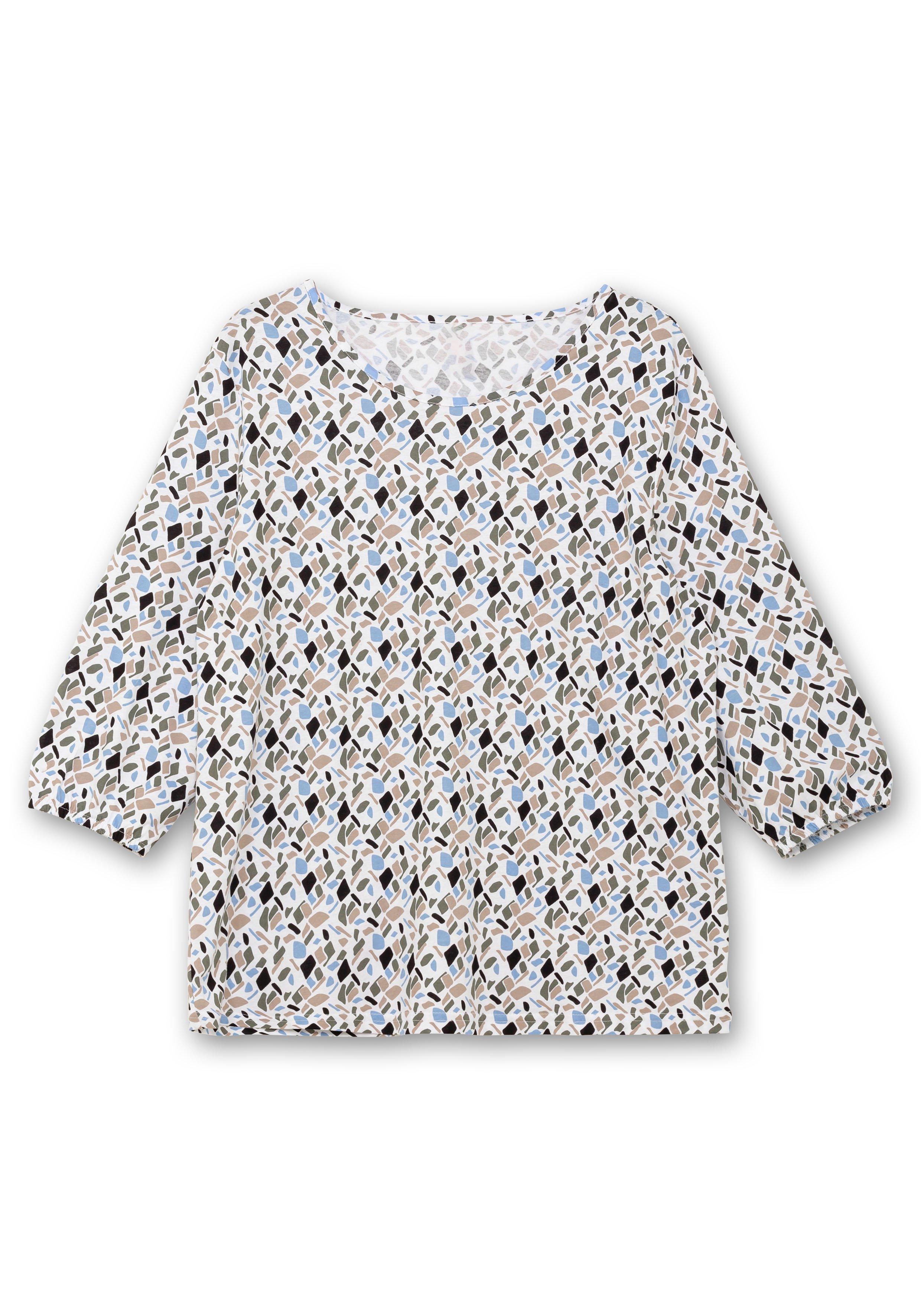 3/4-Arm-Shirt mit Grafikprint