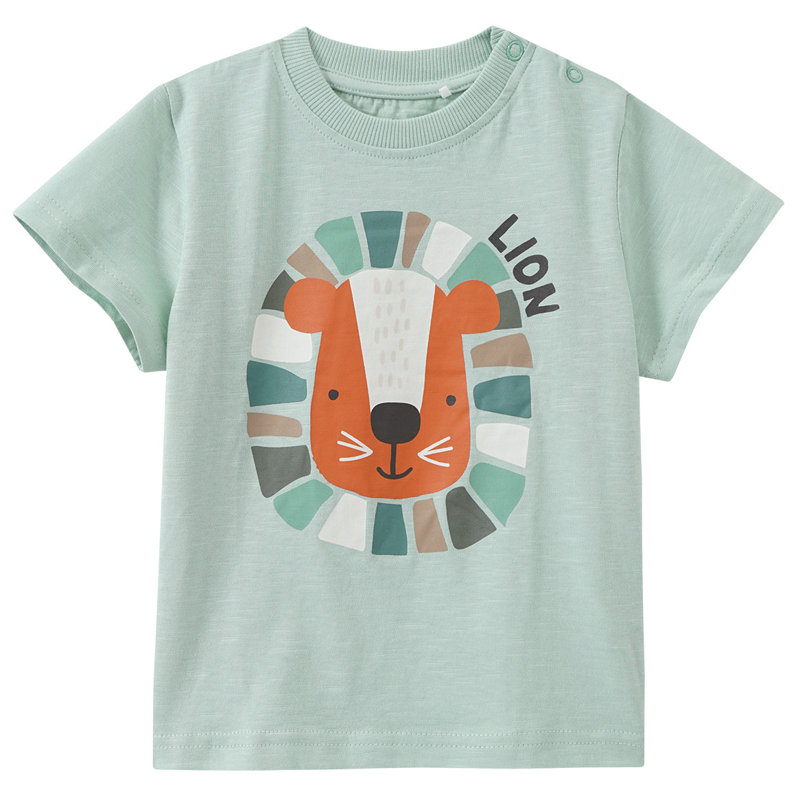 Topomini Baby T-Shirt und Joggingshorts im Set salbei / dunkelgrau