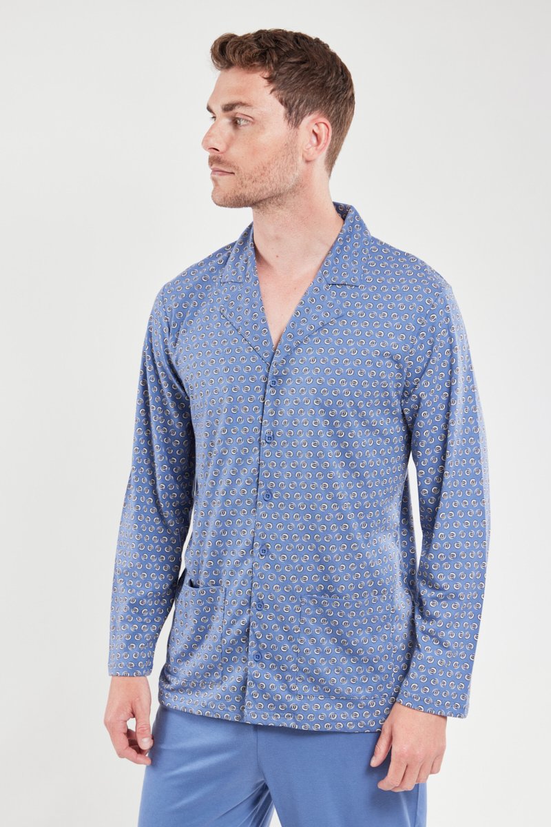 Pyjama ouvert - coton léger