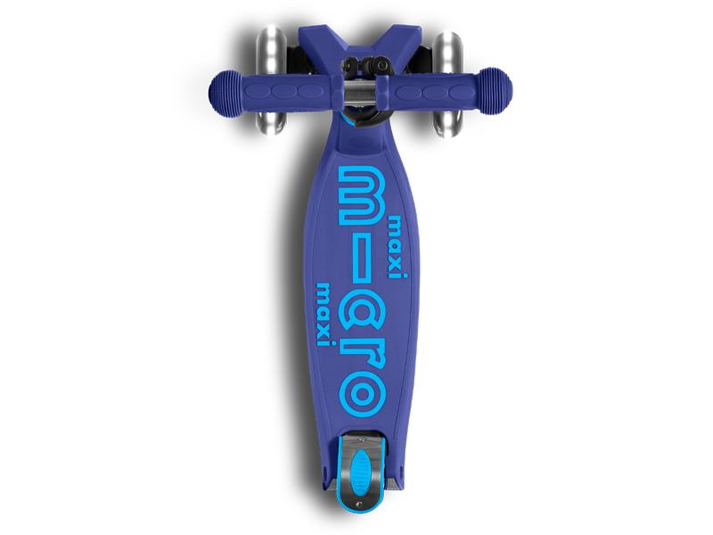 Micro Mobility Kickboard Maxi Micro Deluxe LED Foldable Faltbares Kickboard