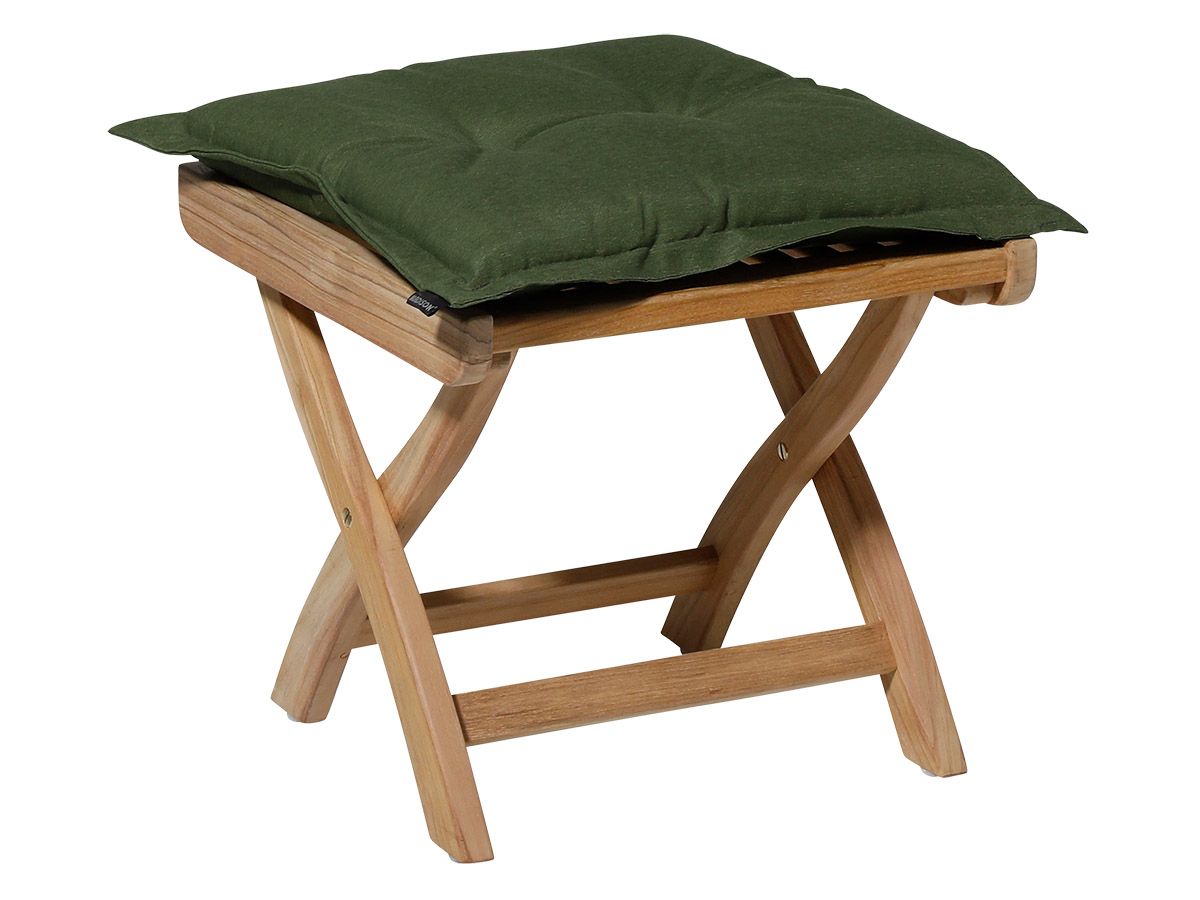 Madison Panama green hocker kussen