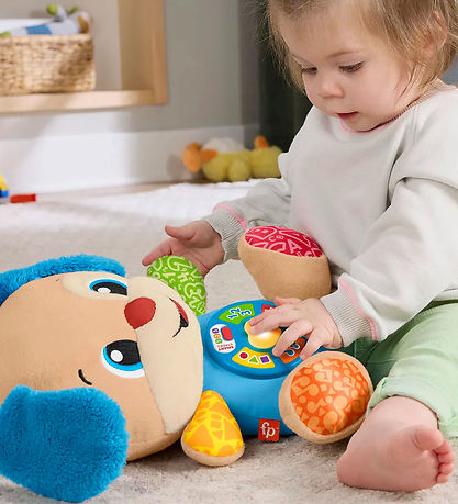 Fisher-Price Kuscheltier m. Sound - 28 cm - Lachen & Lernen Smar