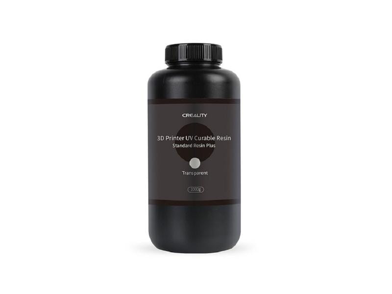 Creality Resin Plus 1 kg, Transparent UV Resin für DLP / SLA 3D Drucker