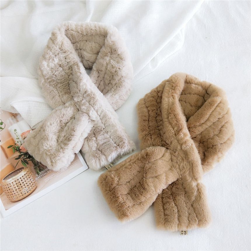 FROME - Effen Chenille Sjaal