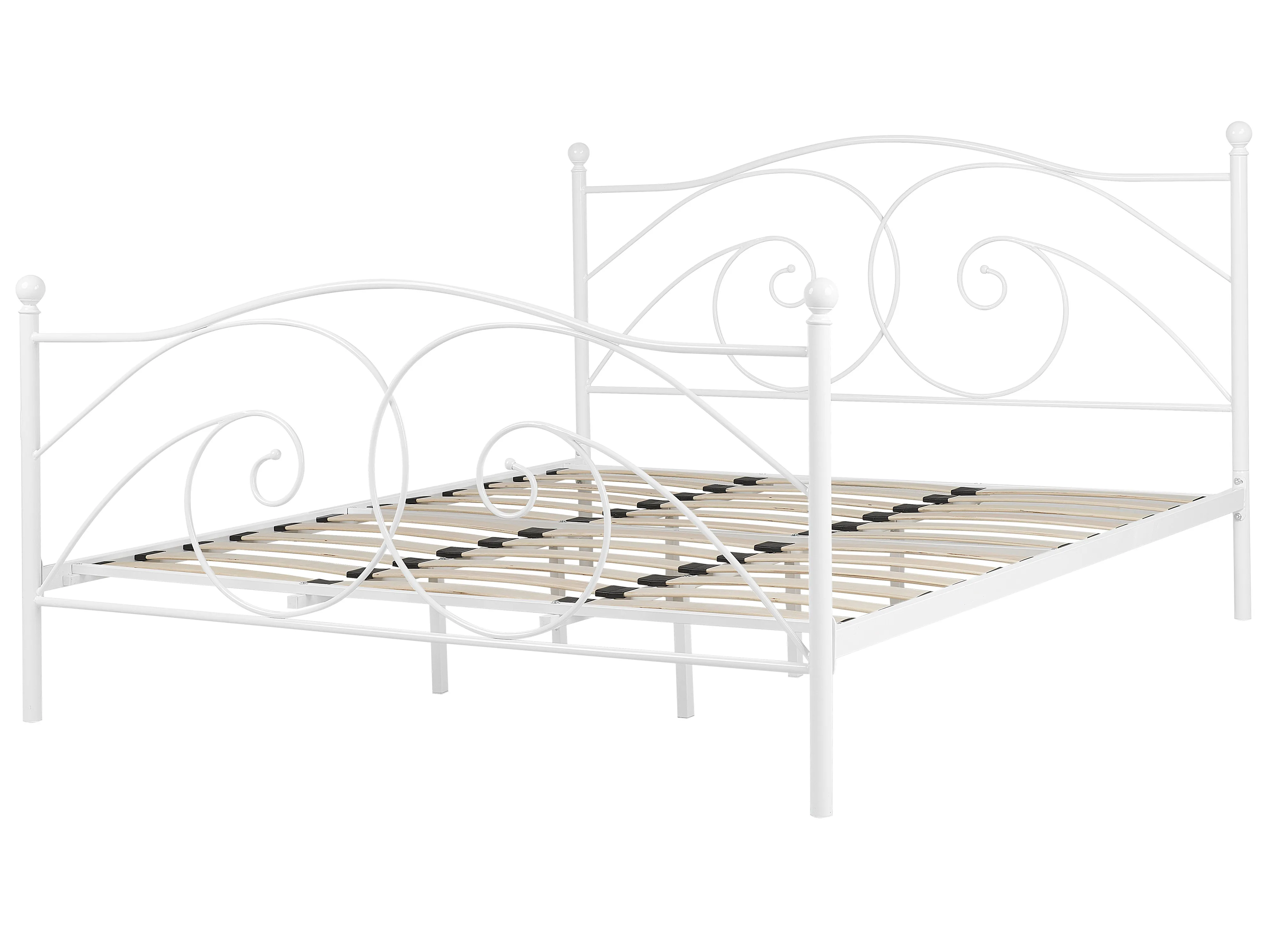 Bed Metaal DINARD 180 x 200 cm Wit