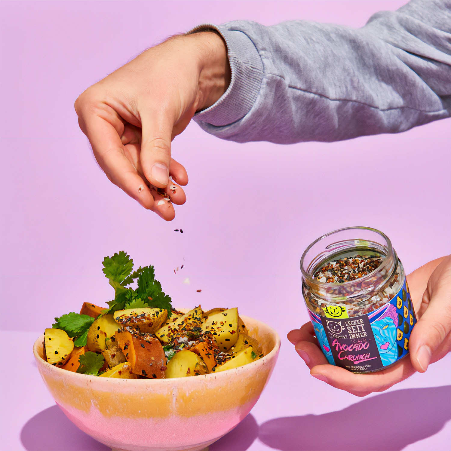 Avocado Chrunch - Mélange d'épices bio pour avocats