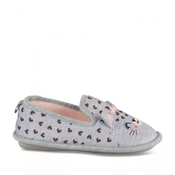 Chaussons GRIS LOVELY SKULL