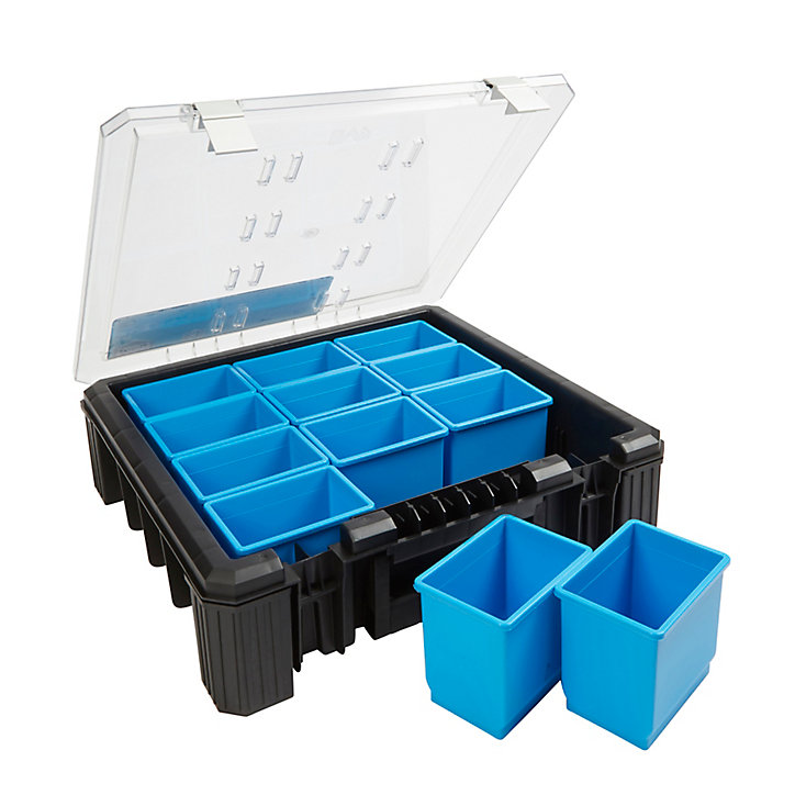 Boîte de rangement Mac Allister 12 godets amovibles