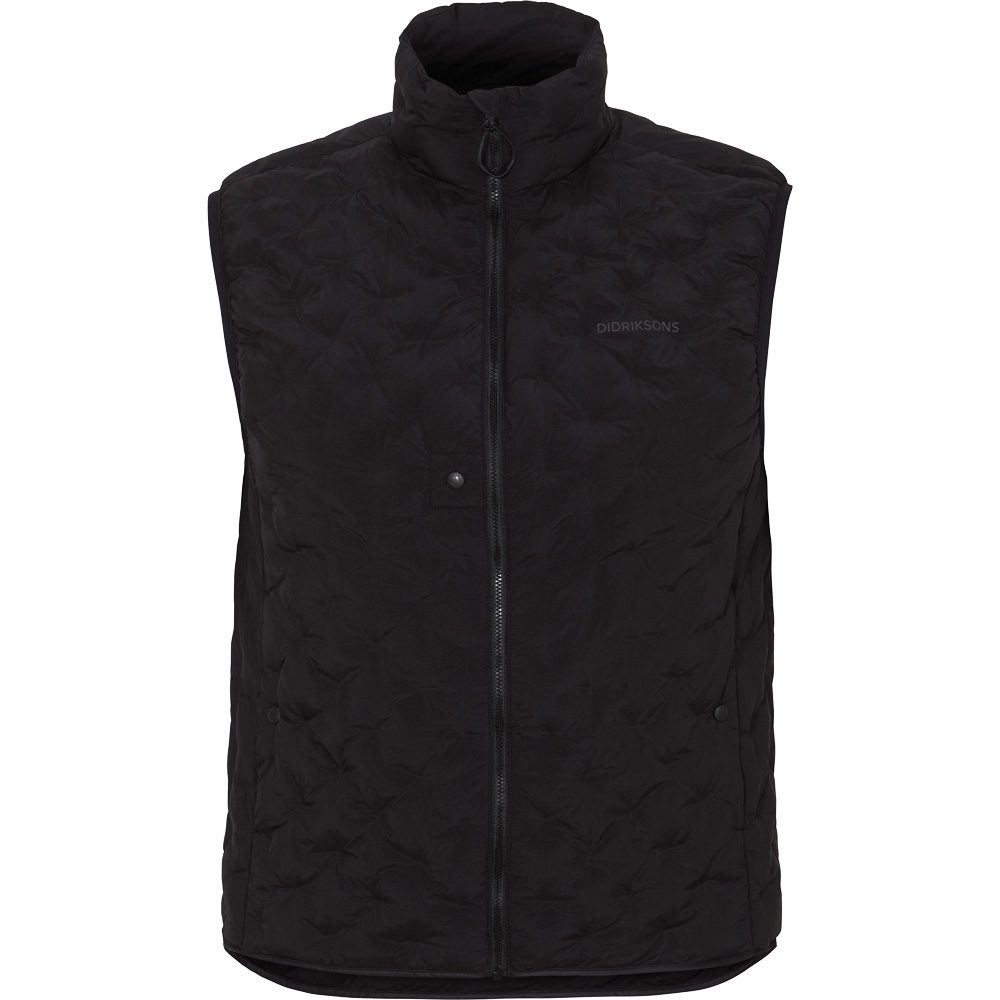 Didriksons Darius USX Weste Herren schwarz
