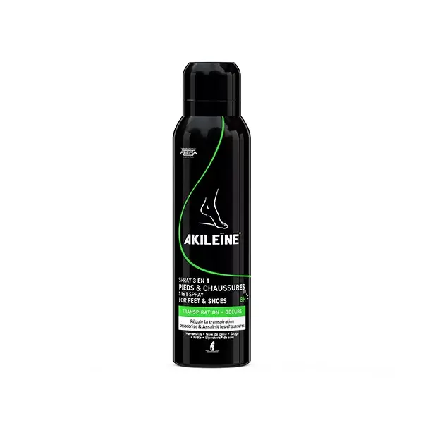 Akileine Spray Preto 3 em 1 150ml