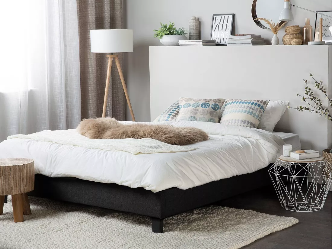 Matelas à ressorts ensachés en latex JOY Moyennement ferme 160 x 200 cm