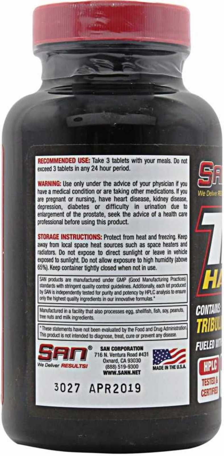 SAN Nutrition Testo Hardcore 90 comprimidos