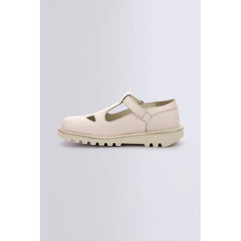 KICK MARY JANE BLANC CHARLES IX Cuir Femme