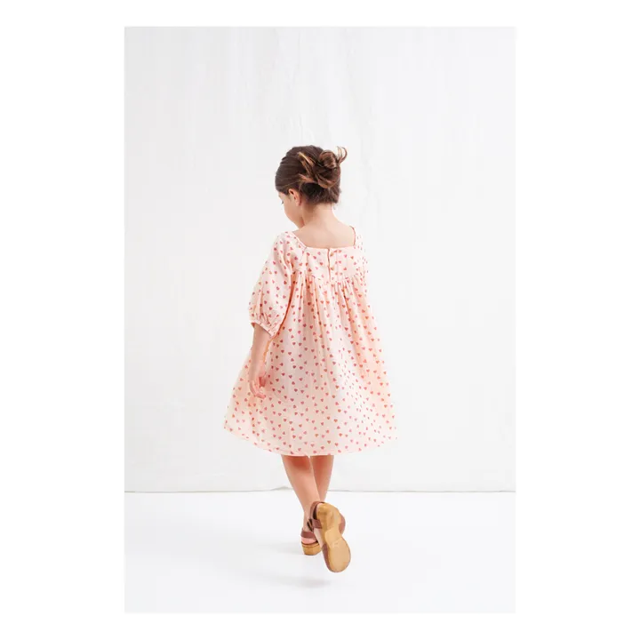 Tocoto Vintage Robe Cœur | Rose pâle