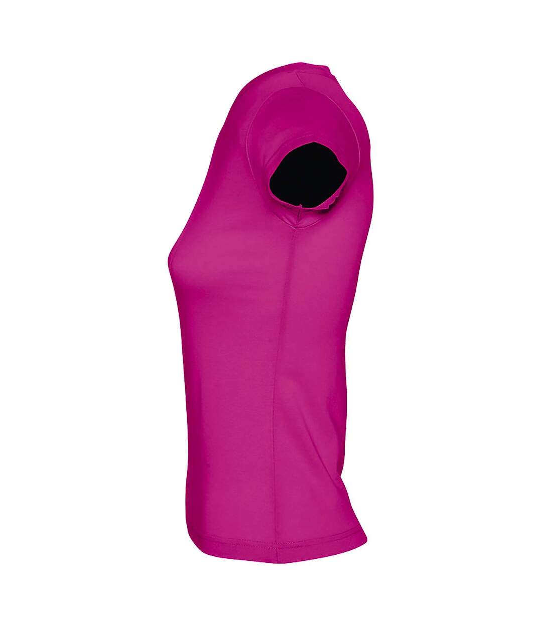 SOLS - T-shirt manches courtes MOON - Femme (Fuchsia) - UTPC294