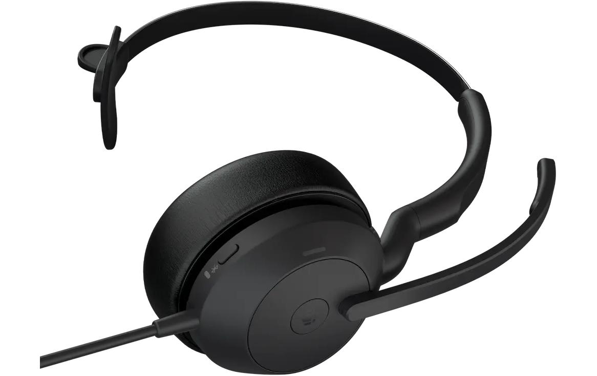 Headset Evolve2 50 Mono MS USB C/A<br>Professionelles Mono Headset mit USB C & A Anschluss