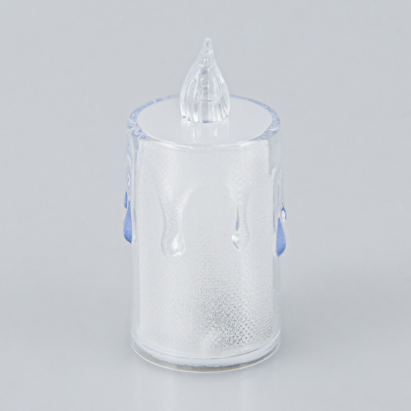 Bougie led transparente