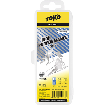 Toko High Performance Cold -12°/-24°C 120 g Gleitwachs