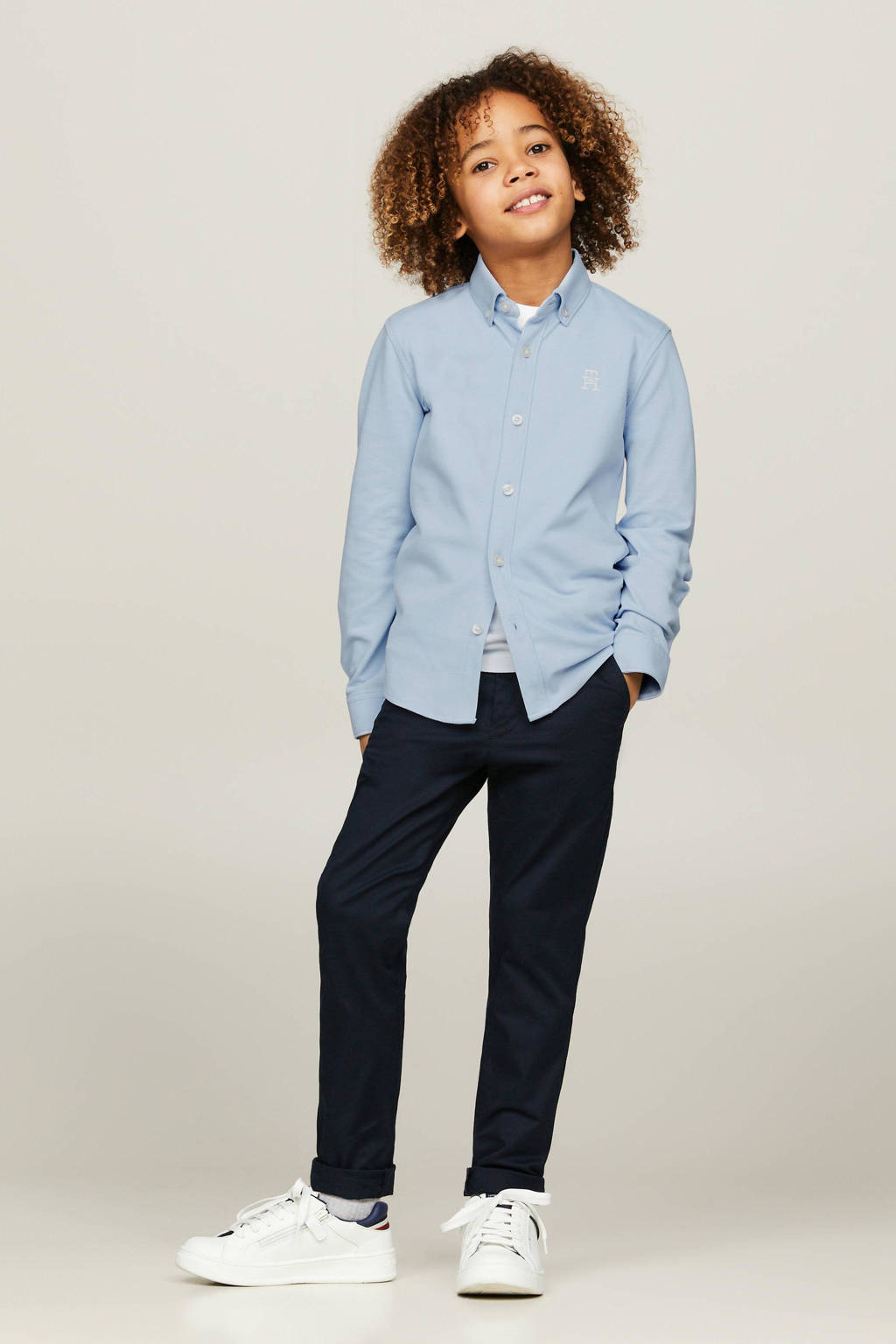 Tommy Hilfiger overhemd lichtblauw