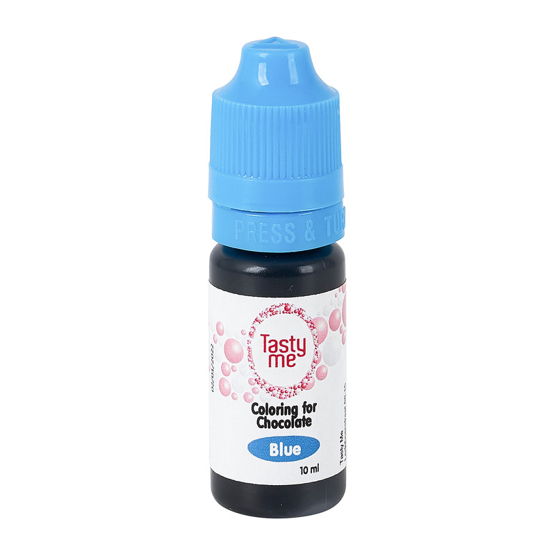Tasty Me chocolade kleurstof - blauw - 10 ml