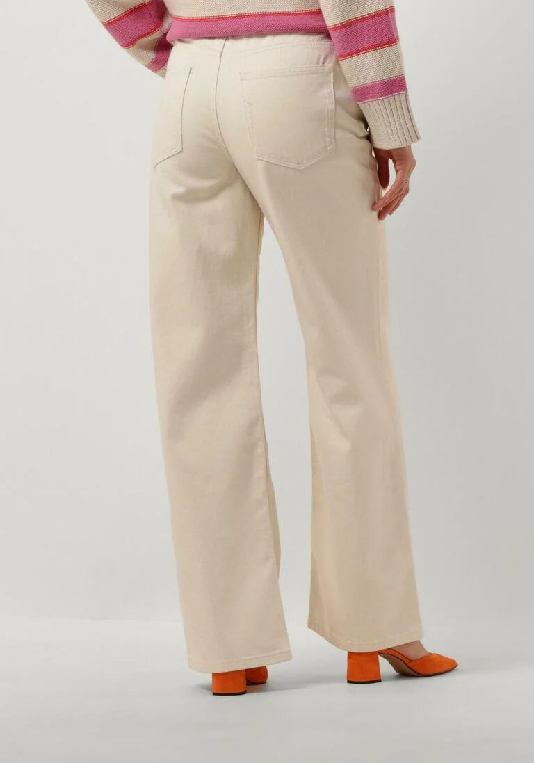 SELECTED FEMME witte selected femme wide jeans slfalice-tiana hw work white wide jeans