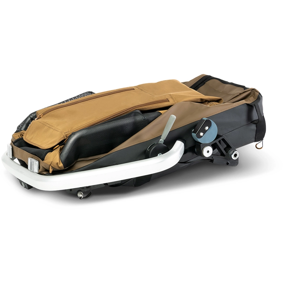 CROOZER Hundefahrradanhänger Dog Enna Sundown yellow