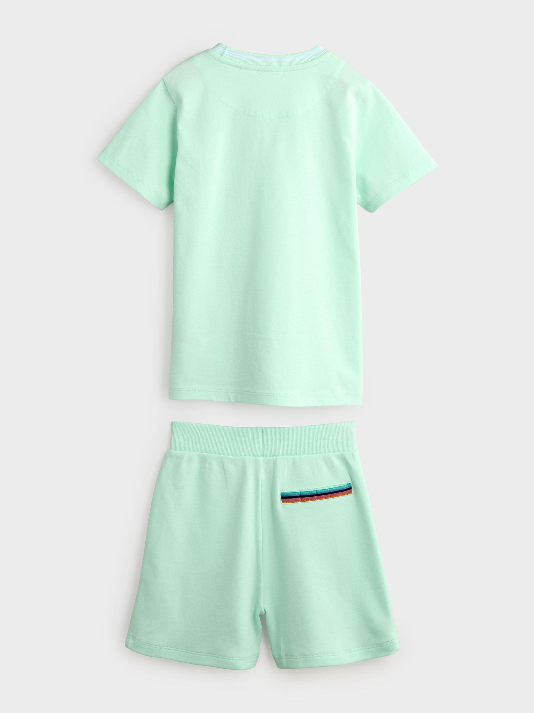 Mintgroen - Paul Smith Junior set van top en shorts voor jongens