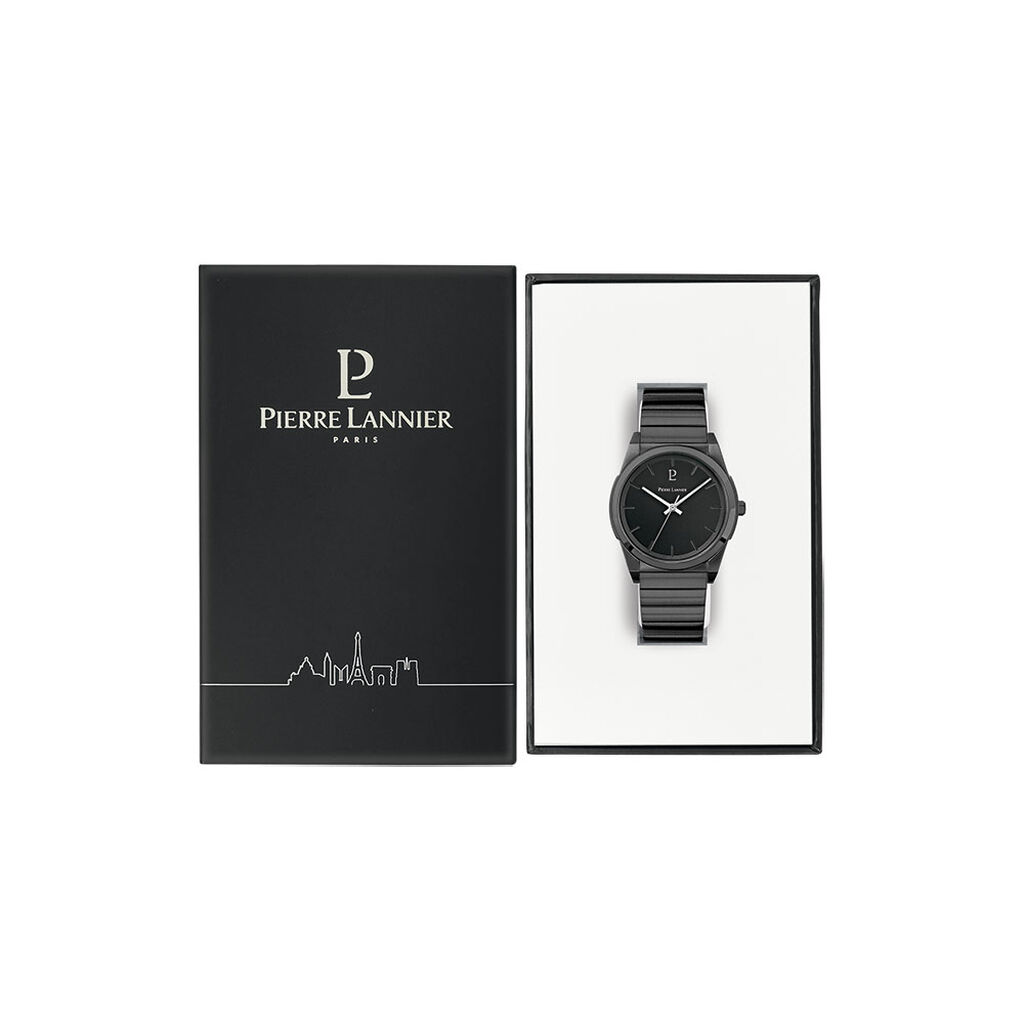Montre Pierre Lannier Candide Noir