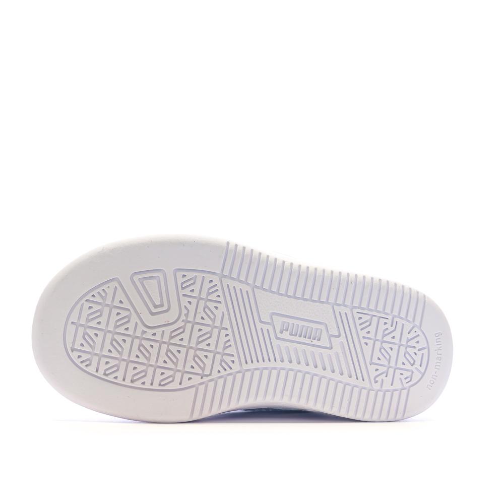 Puma Baskets Blanches/Vert/Marine Garçon Puma Caven 2.0 Ready