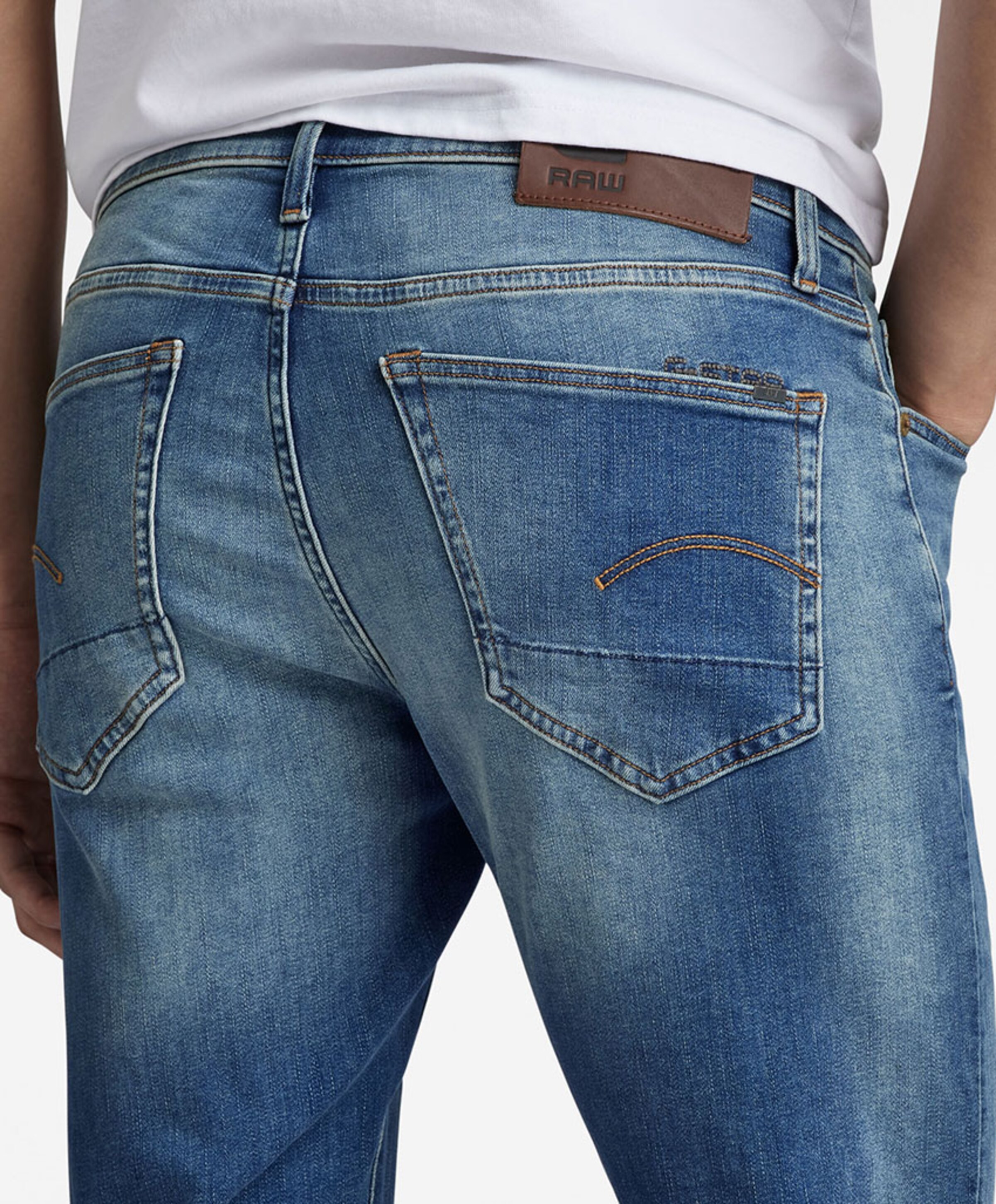 G-Star Raw 3301 Slim heren jeans blauw