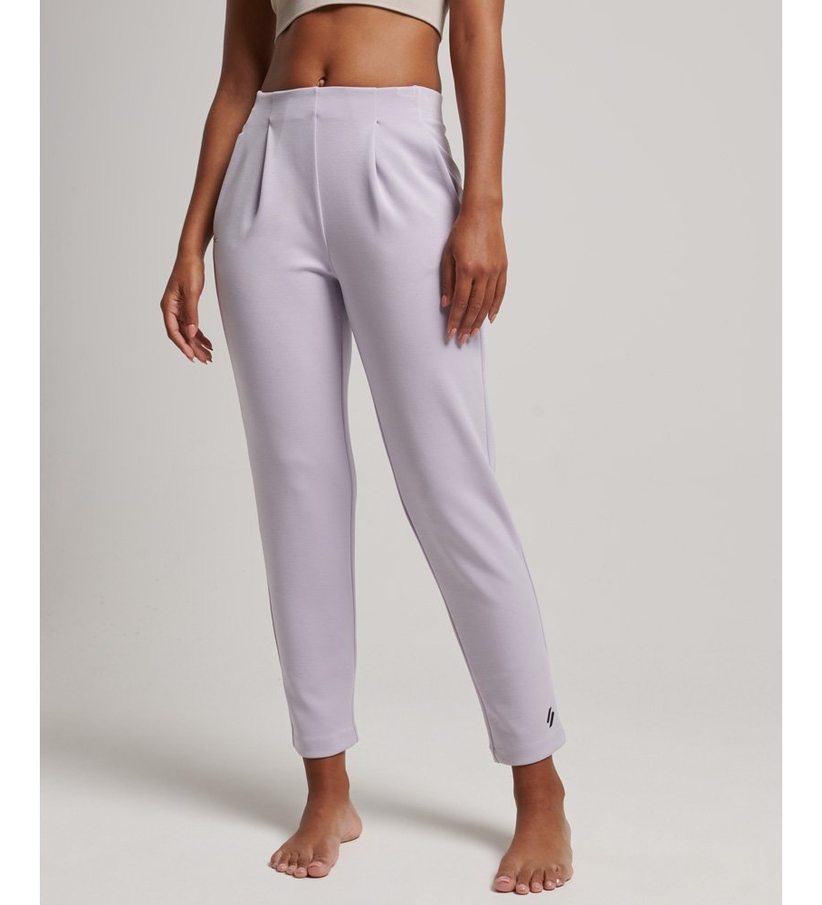 Calça Jogger Superdry Flex Slim Fit, lilás