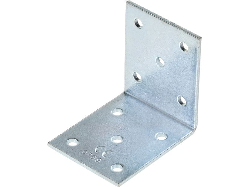STRUCT Winkelverbinder 50 x 50 x 40 mm Lochplattenwinkel für Holzkonstruktionen