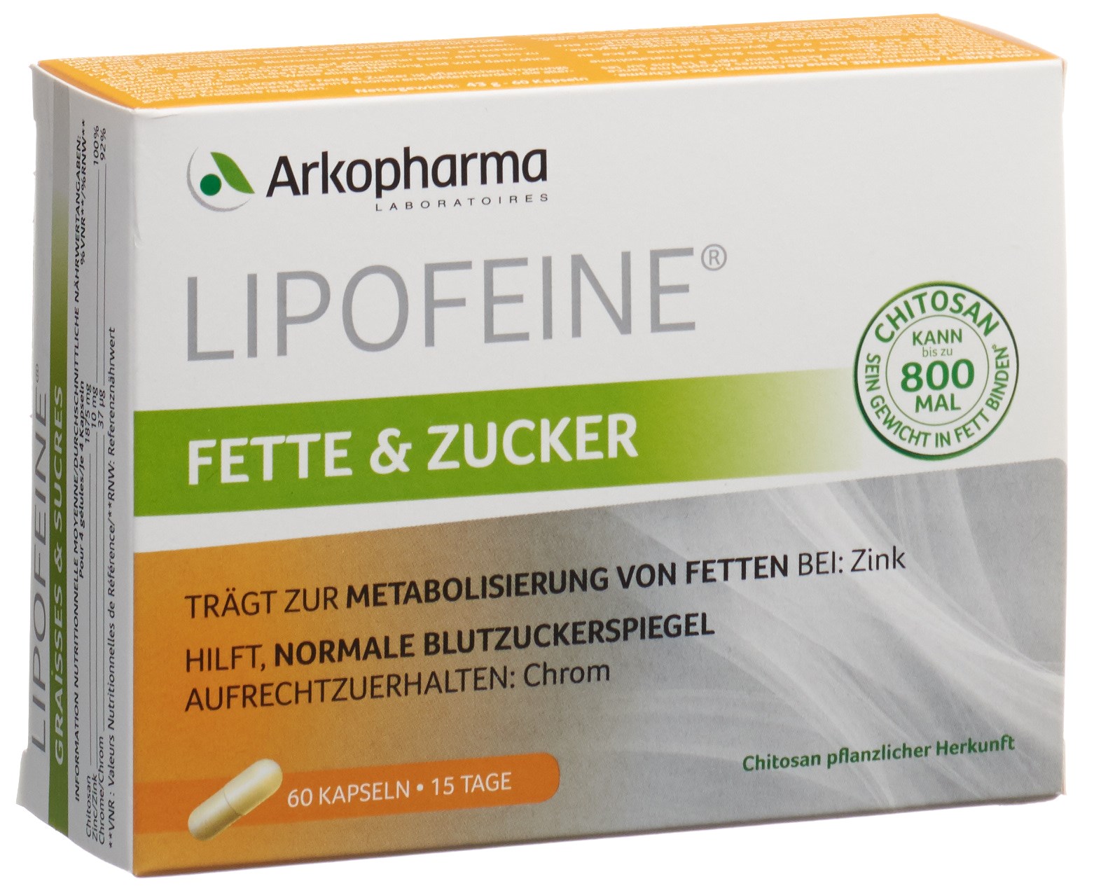 LIPOFEINE Fette & Zucker Kaps Blist 60 Stk