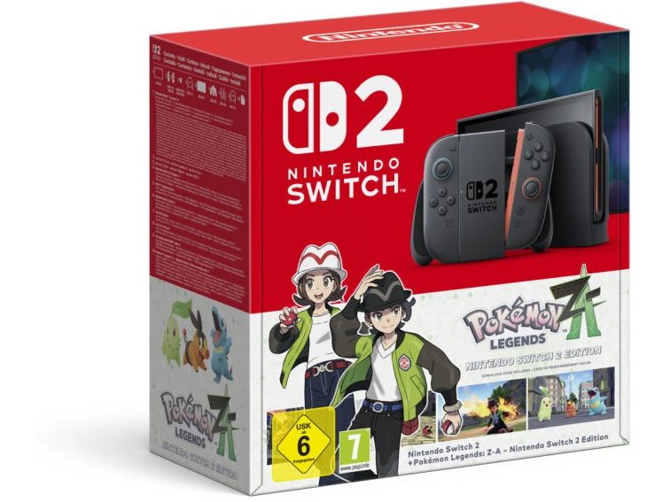 Nintendo Switch 2   Pokémon-Legenden: Z-A Set Nachfolger der erfolgreichen Nintendo Switch-Konsole