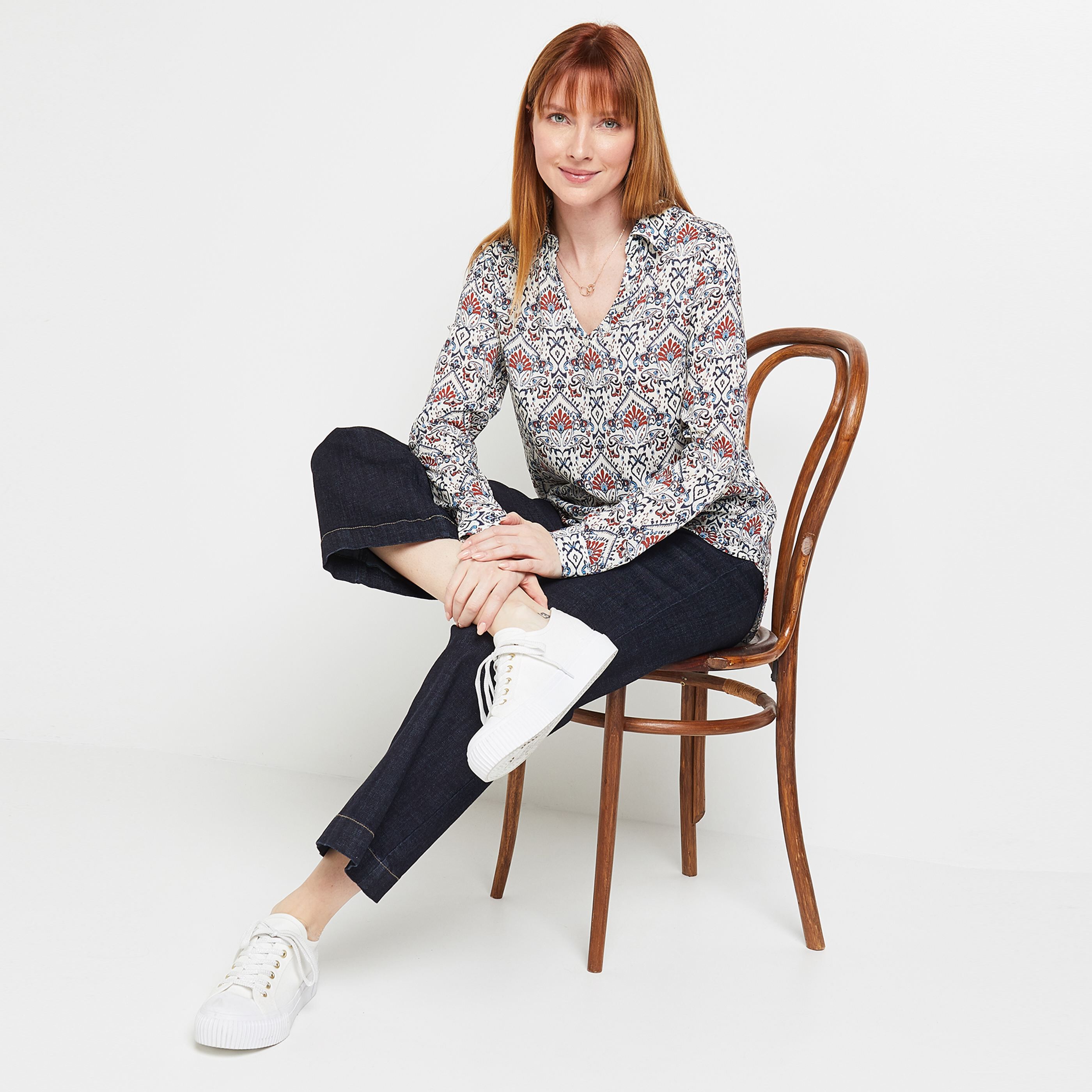 Blouse imprimée femme - IMPRIME