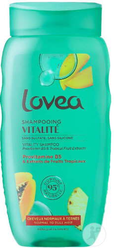 Lovea Shampoing Vitalité Cheveux Normaux À Ternes 250ml