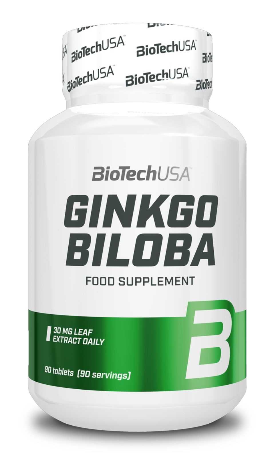 Biotech USA Ginkgo Biloba 90 cápsulas